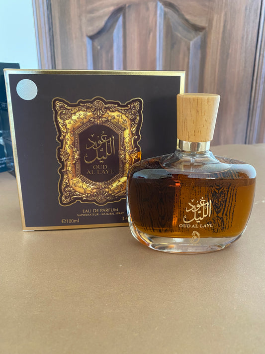 Arabiyant Oud Al Layl Perfume - Eau de Parfum Spray - Sweet Fruity & Floral Fragrance for Women & Men - 100 ml